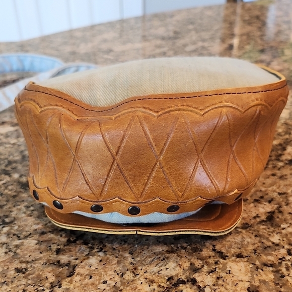 Mickey Mouse- Vintage Denim and Leather  Bag - Picture 6 of 8